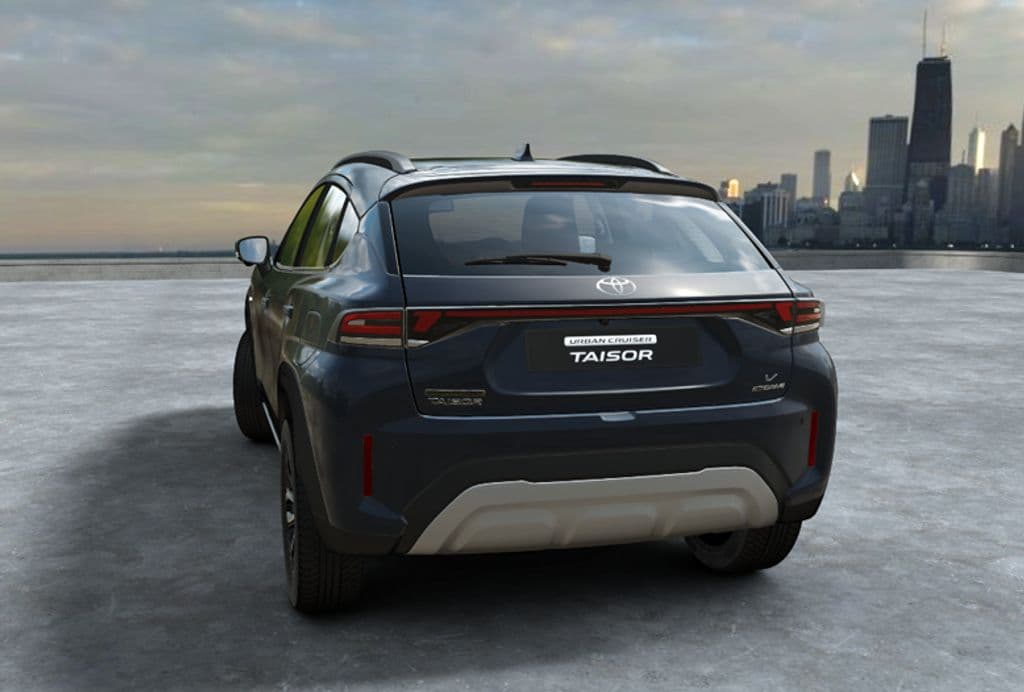 Toyota Taisor (2025) exterior view