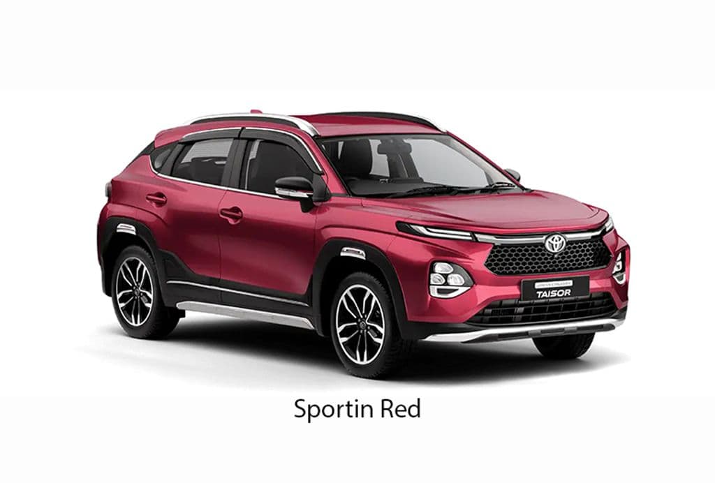 Toyota Taisor (2026) exterior view
