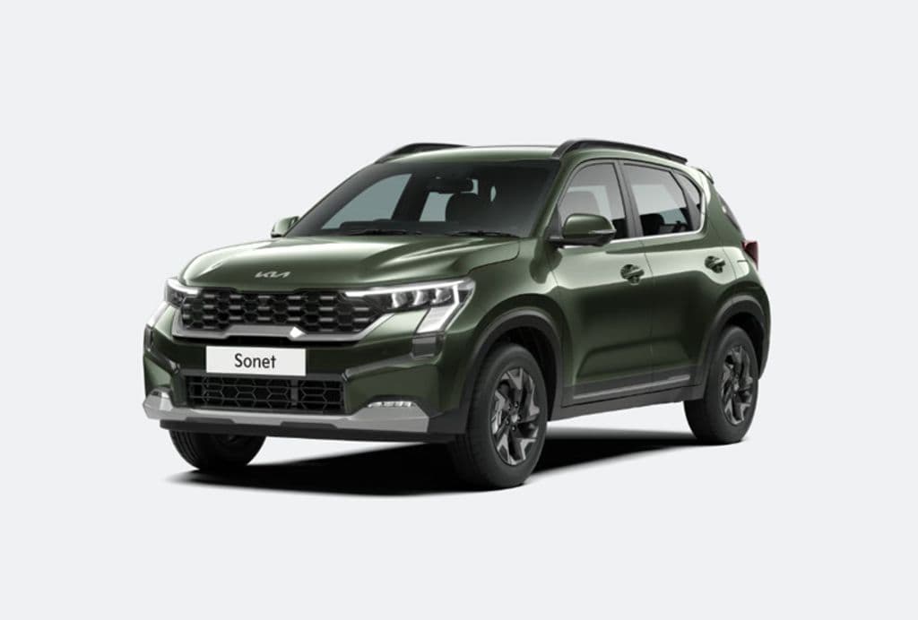 Kia Sonet (2026) exterior view in Sri Lanka