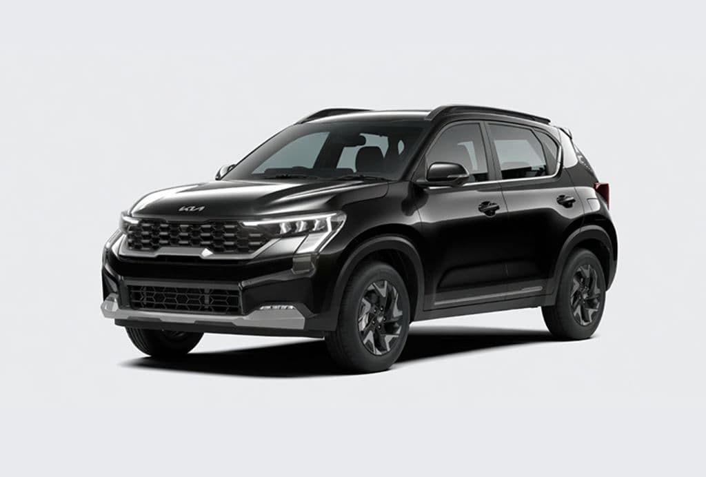 Kia Sonet (2025) exterior view in Sri Lanka