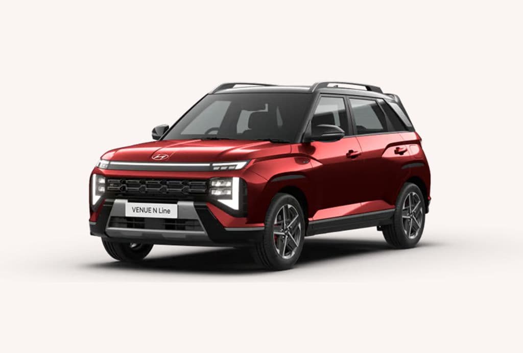 Hyundai Venue (2026) exterior view in Sri Lanka